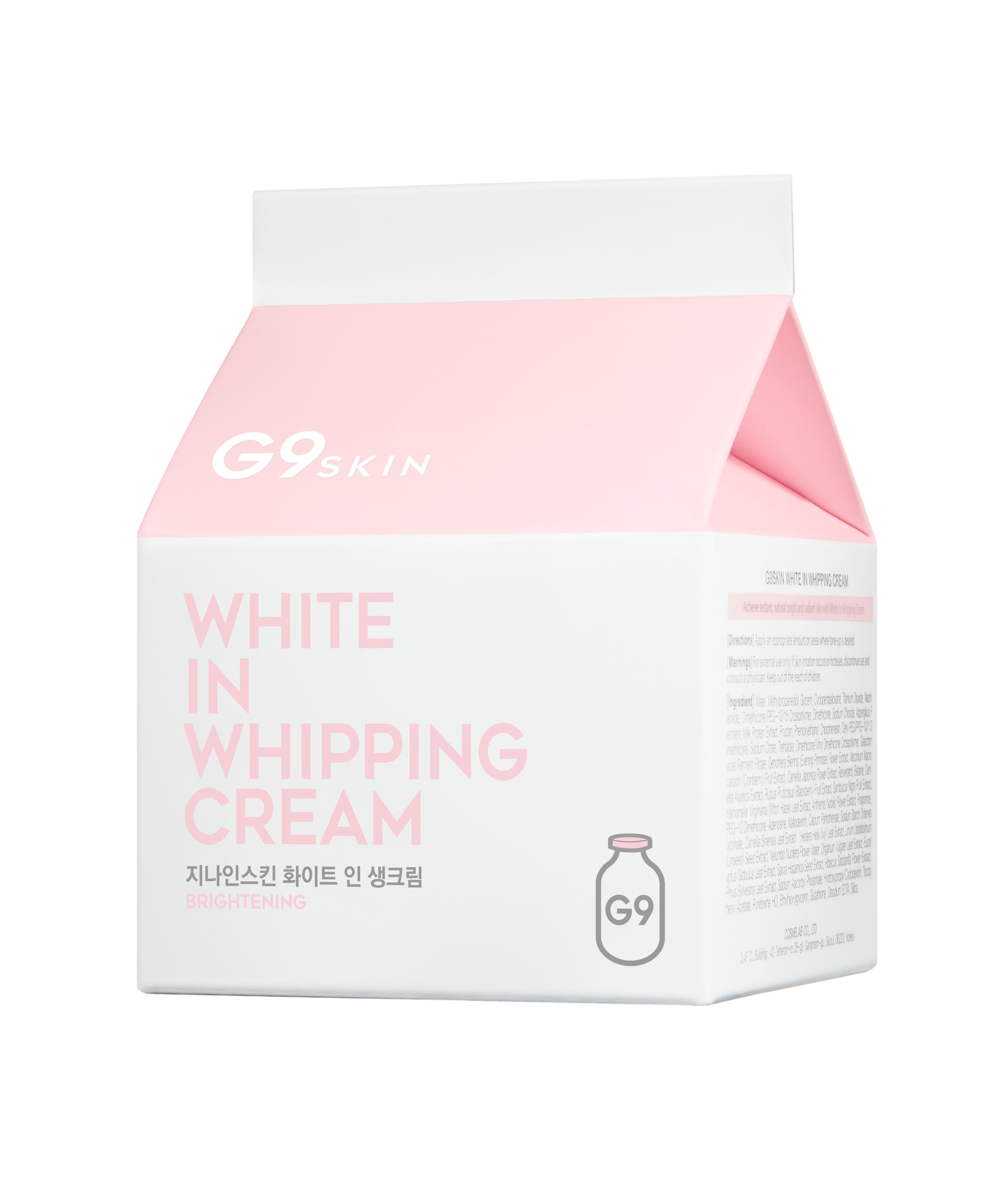 White In Milk Whipping Cream