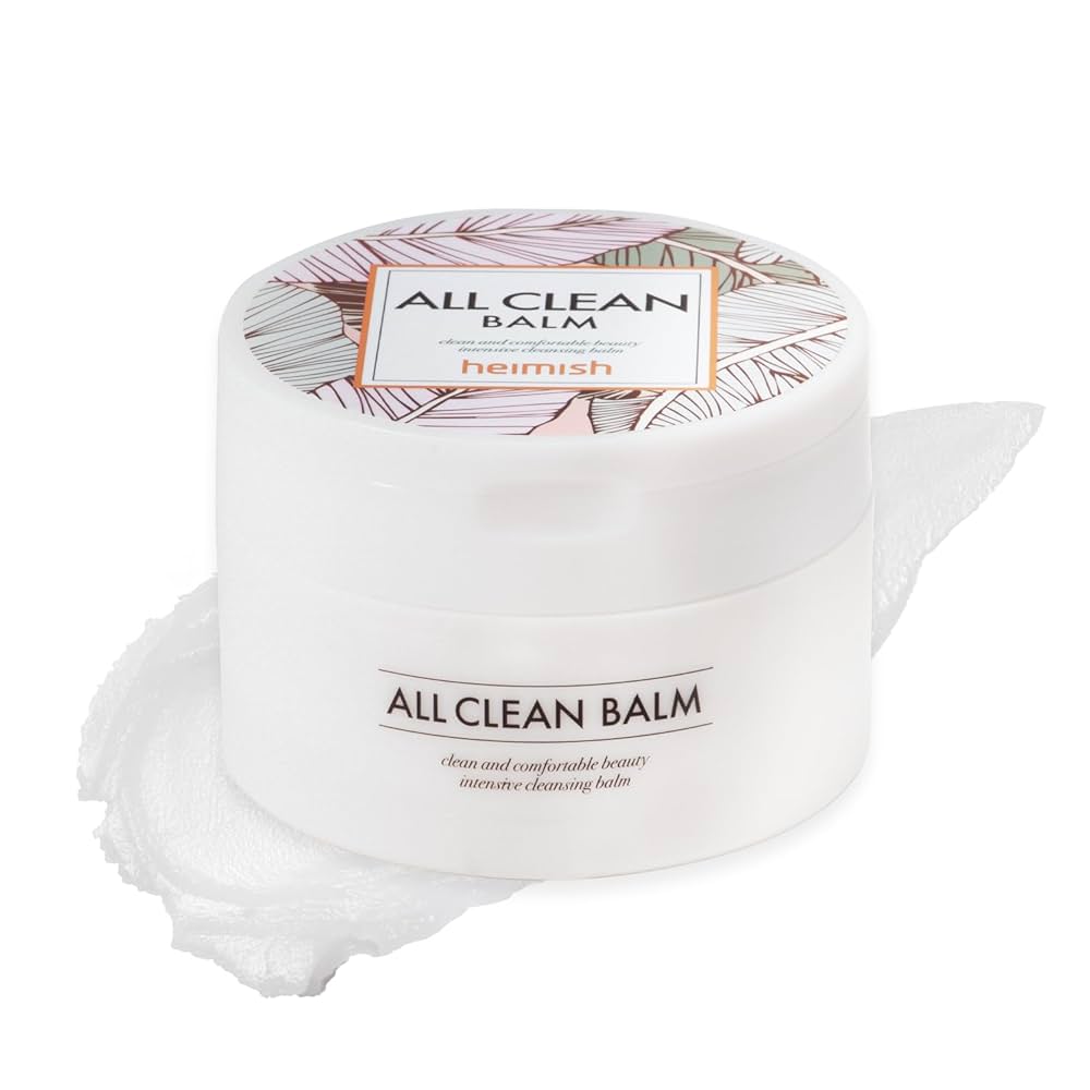 heimish All Clean Balm, koreanischer Balm-to-Oil-Cleanser mit Sheabutter zum Entfernen von Make-up für alle Hauttypen