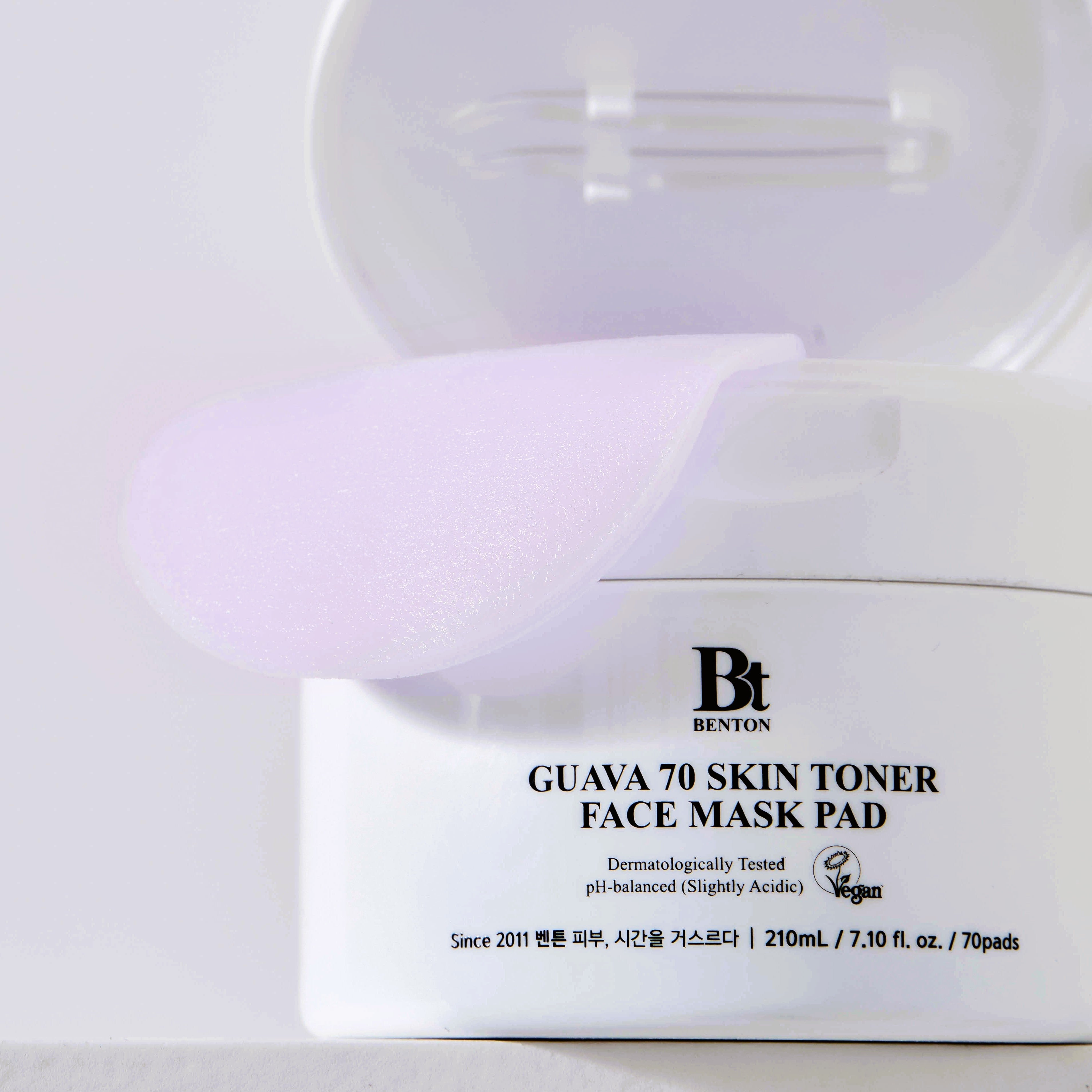 Guava 70 Skin Toner Face Mask Pad – Gesichtspads mit 70% Guavenwasser für Feuchtigkeit