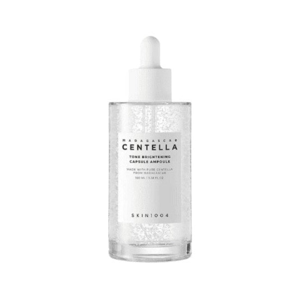 SKIN1004 Madagascar Centella Tone Brightening Capsule Ampoule, koreanisches Serum mit Niacinamid und Tranexamsäure gegen Pigmentflecken