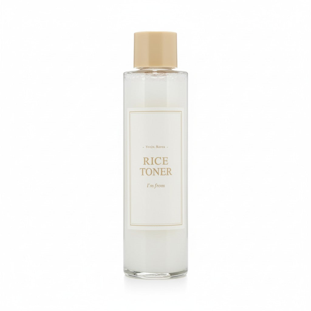 I'm from Rice Toner 150 ml, koreanischer Reis-Toner mit 77,78 % Reisextrakt für strahlende Haut