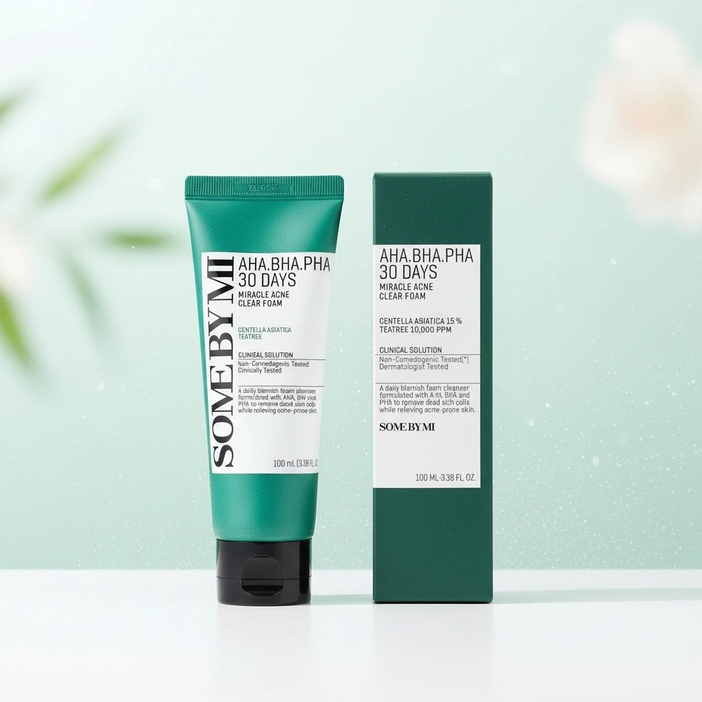 AHA BHA PHA 30 Days Miracle Acne Clear Foam