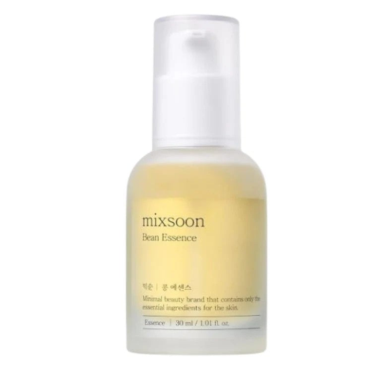 mixsoon Bean Essence, koreanische Ferment-Essenz mit Sojabohne und Granatapfel für strahlende, ebenmäßige Haut