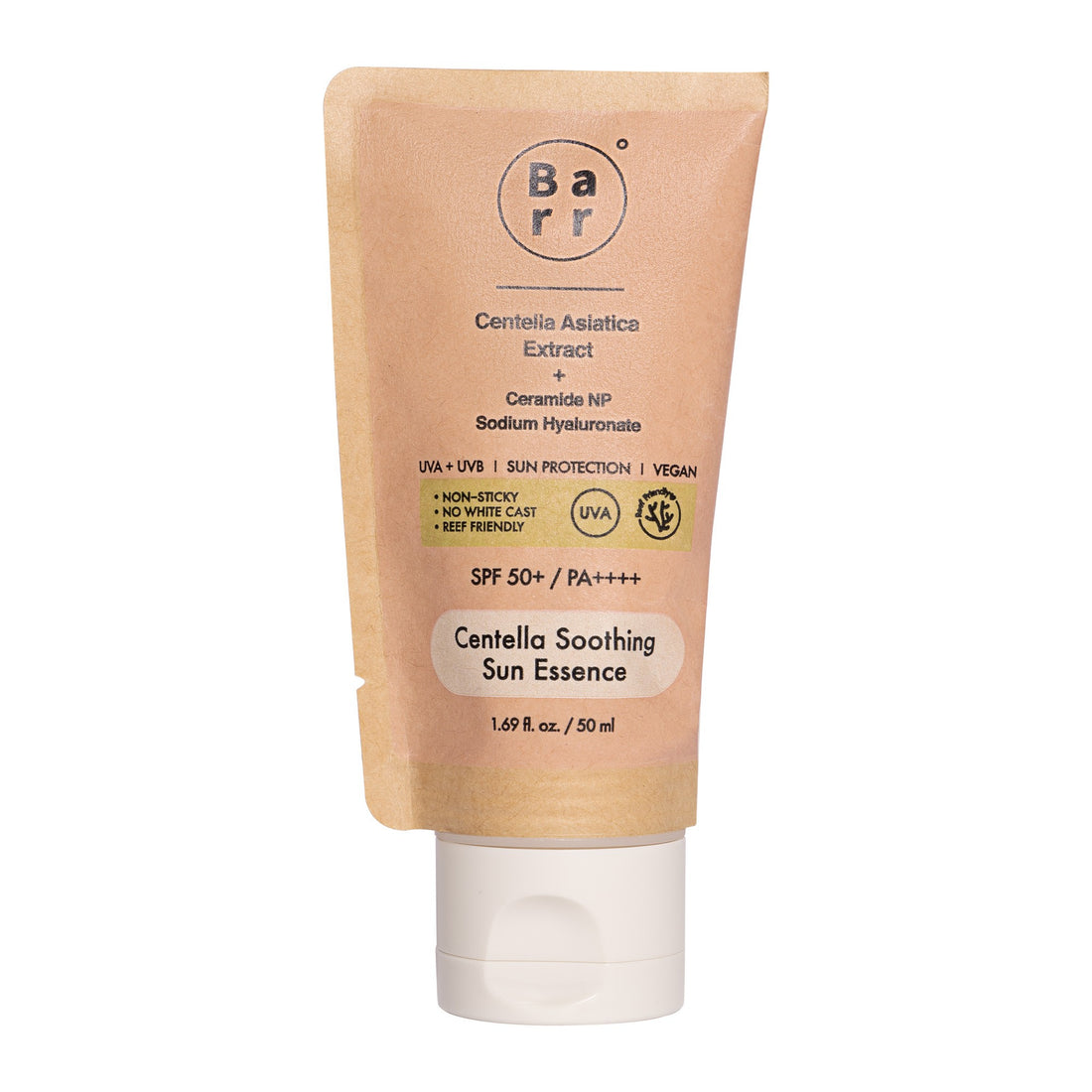 Barr Centella Soothing Sun Essence SPF 50+ – veganer Sonnenschutz mit Centella Asiatica und Niacinamid