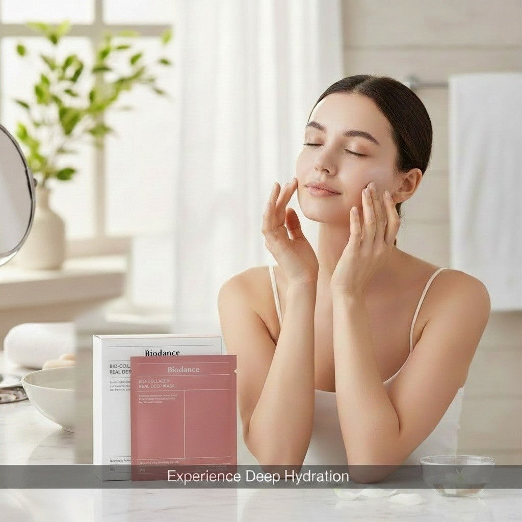 Bio-Collagen Real Deep Mask 4er Pack