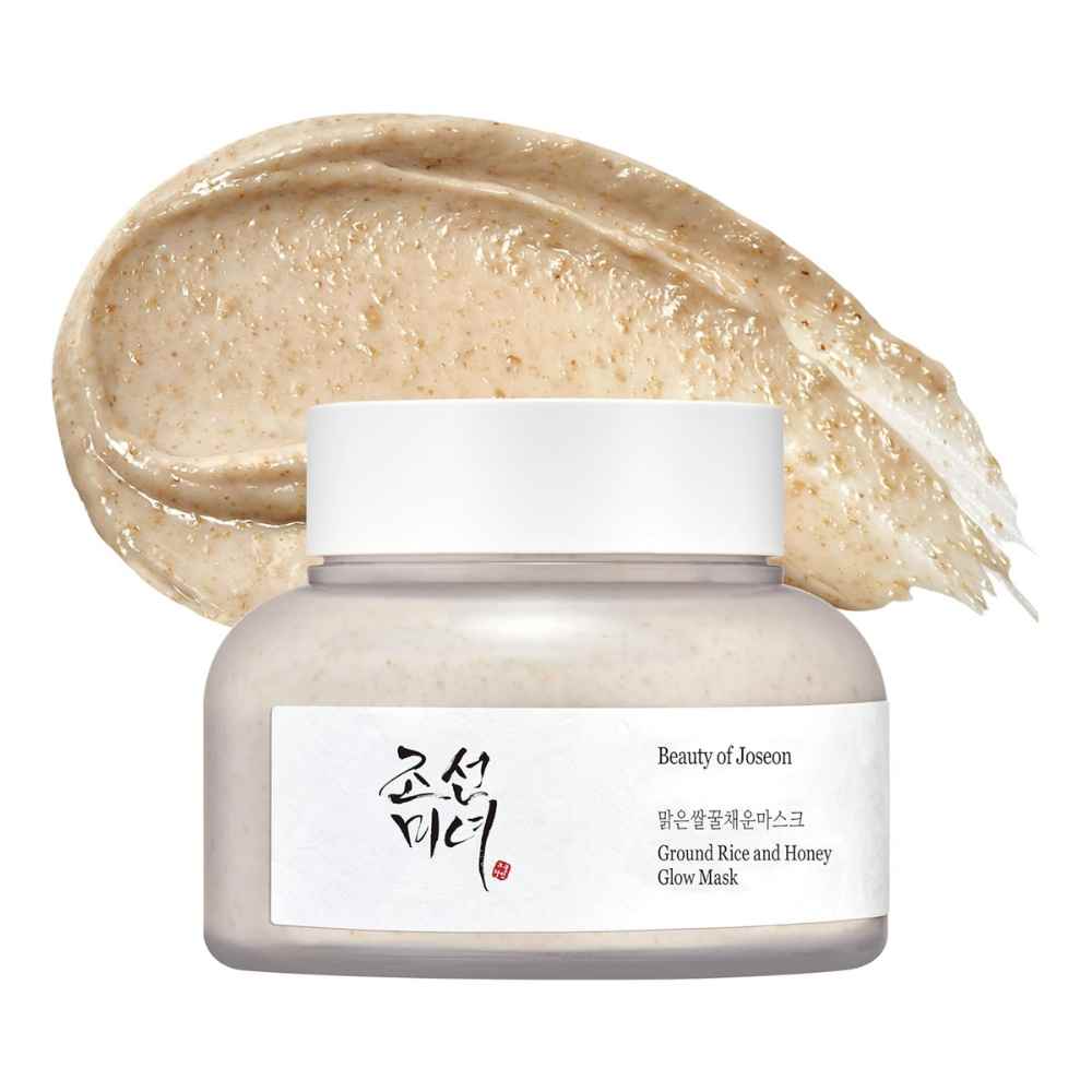 Beauty of Joseon Ground Rice and Honey Glow Mask, koreanische Wash-Off-Maske mit Reis und Honig für trockene, fahle Haut