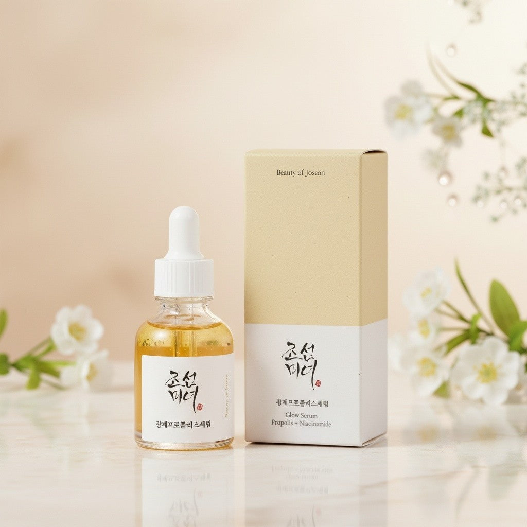 Beauty of Joseon Glow Serum Propolis + Niacinamide aufhellendes Serum für empfindliche, zu Unreinheiten neigende Haut