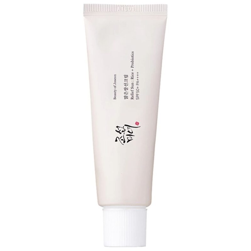 Beauty of Joseon Relief Sun: Rice + Probiotics, koreanischer Sonnenschutz SPF50+ mit Reisextrakt und Probiotika für alle Hauttypen