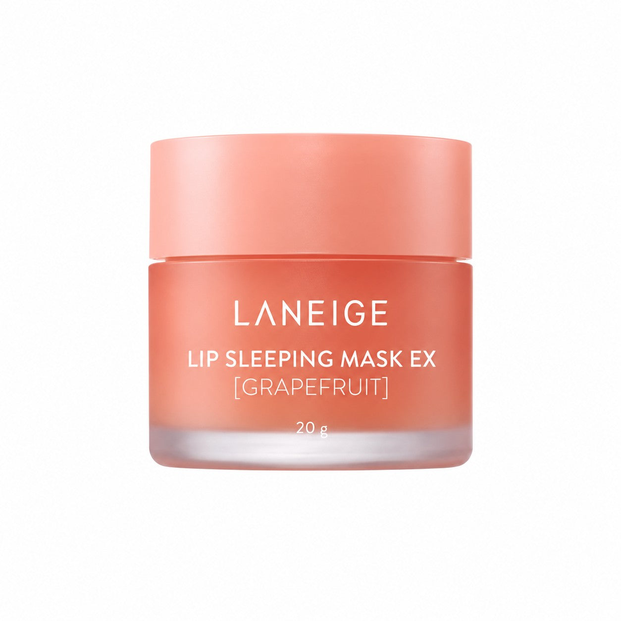 Laneige Lip Sleeping Mask EX Grapefruit, koreanische Over-Night-Lippenmaske mit Grapefruit-Extrakt und Vitamin C für trockene Lippen