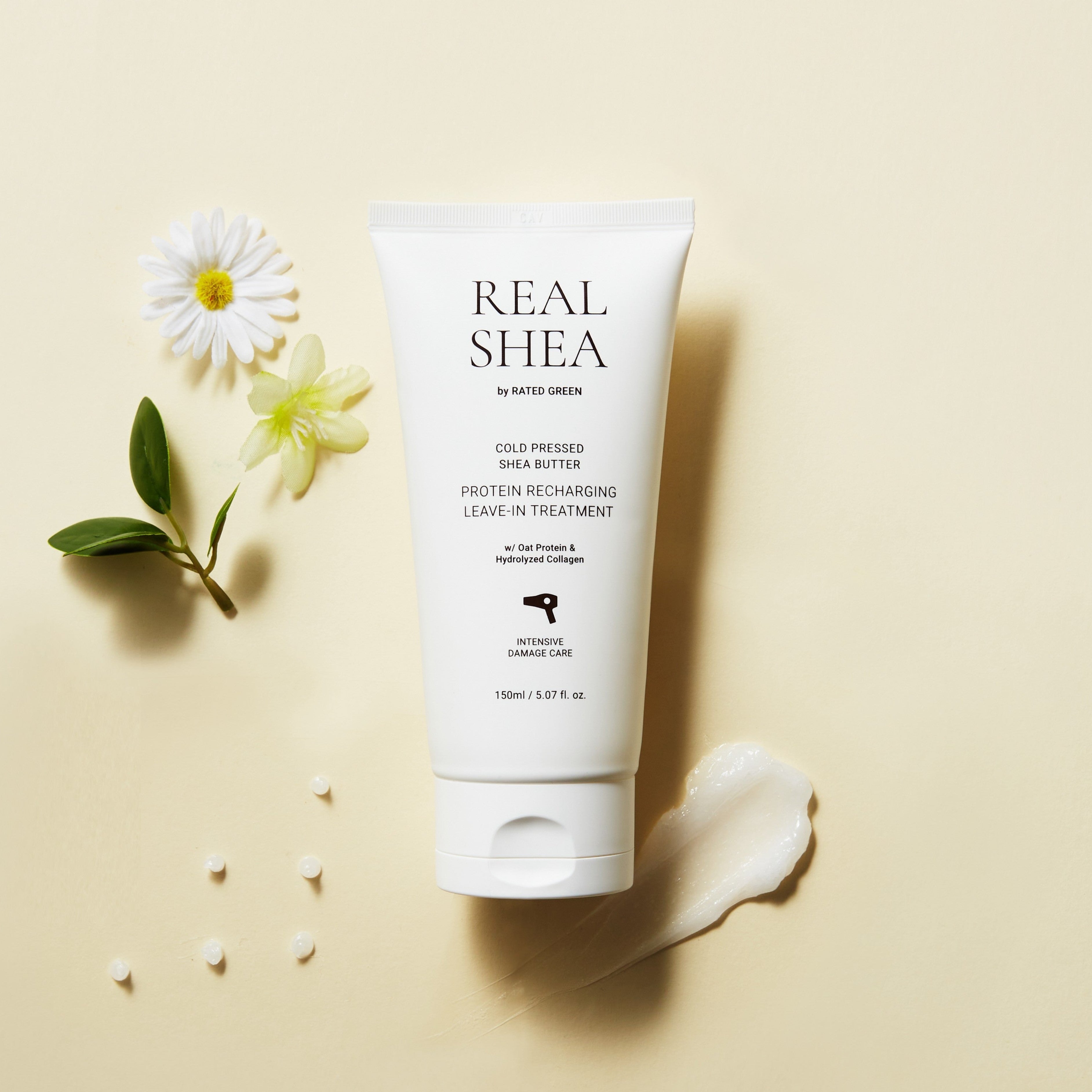 Rated Green Real Shea Protein Leave-In Treatment – Haarpflege mit Sheabutter für geschädigtes Haar