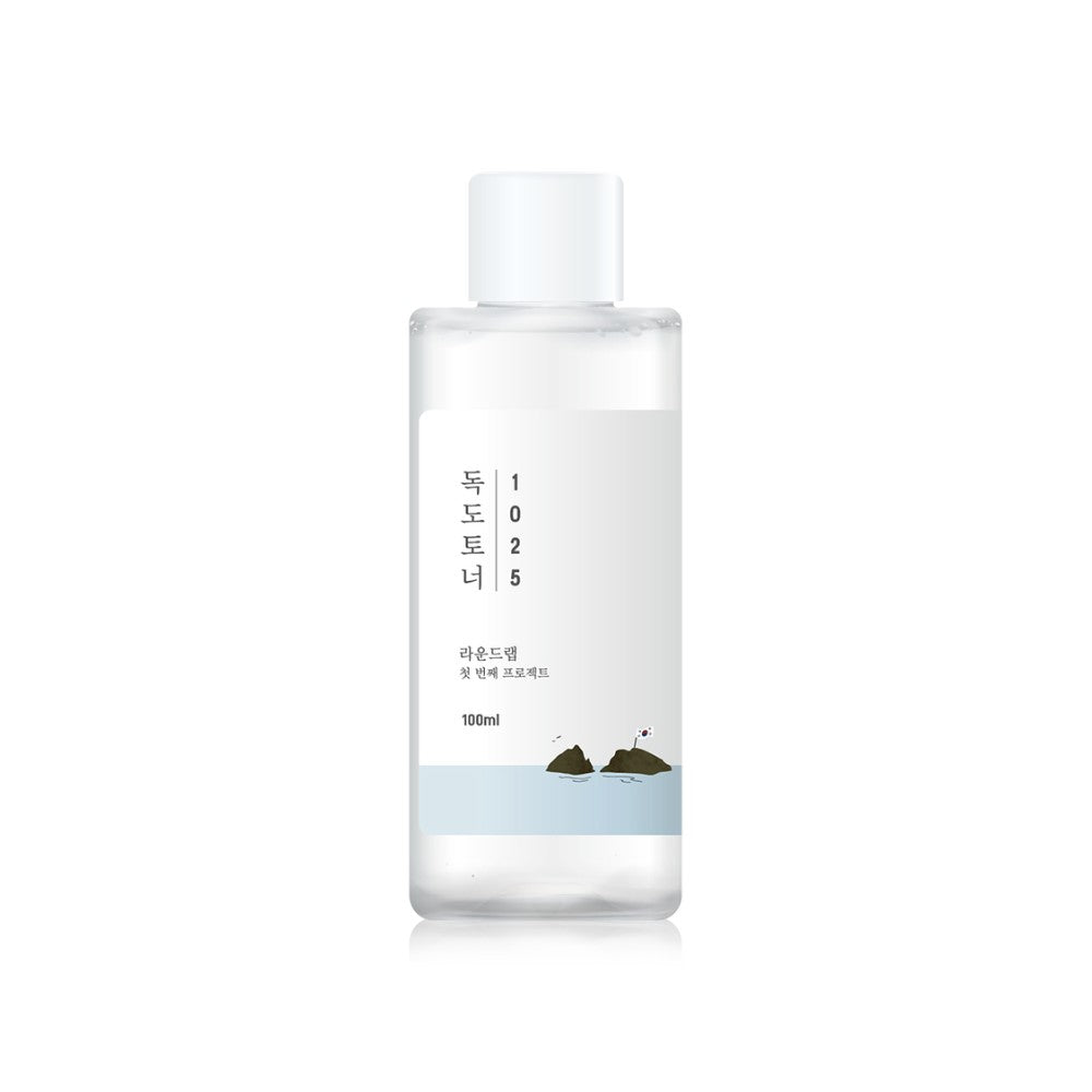 Round Lab 1025 Dokdo Toner, koreanischer Toner mit Tiefseewasser und Panthenol für empfindliche Haut