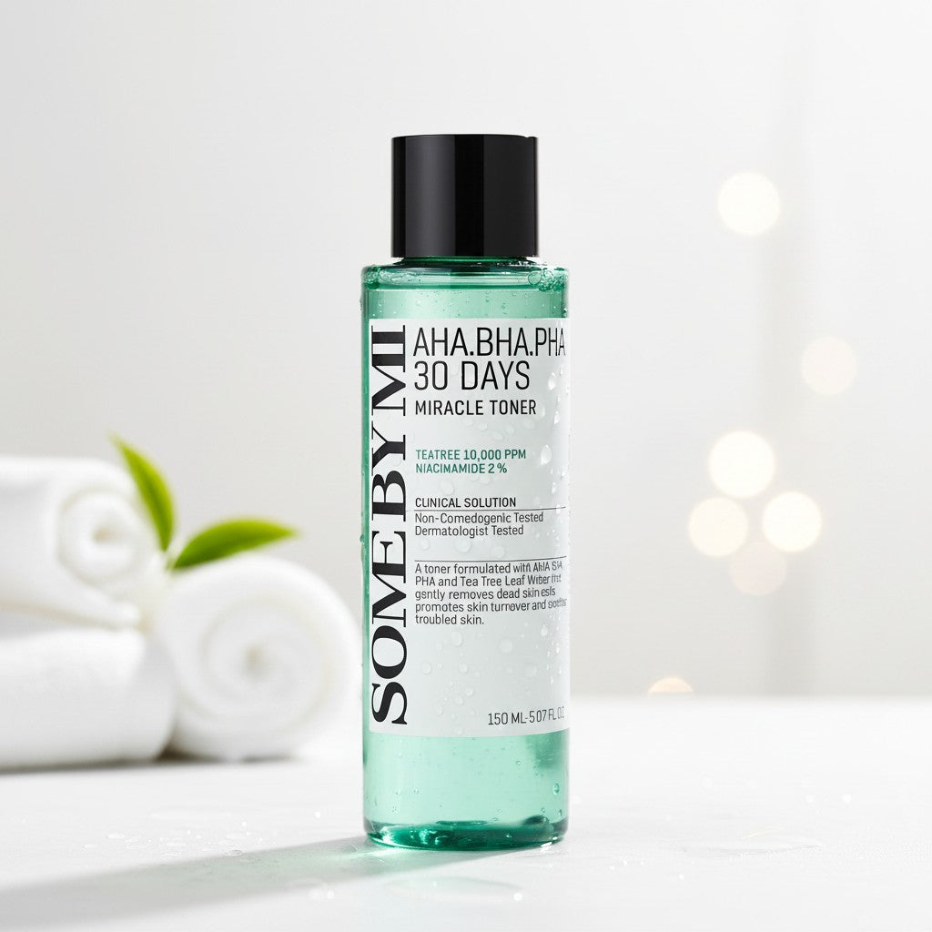 Some By Mi AHA BHA PHA 30 Days Miracle Toner, koreanischer Peeling-Toner mit AHA BHA PHA für unreine und fettige Haut